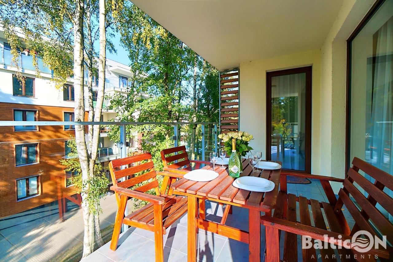 Apartamenty Balticon Polanki - Sauna, Fitness Inclusive - Basen Latem, Pool Im Sommer 코워브제크 외부 사진