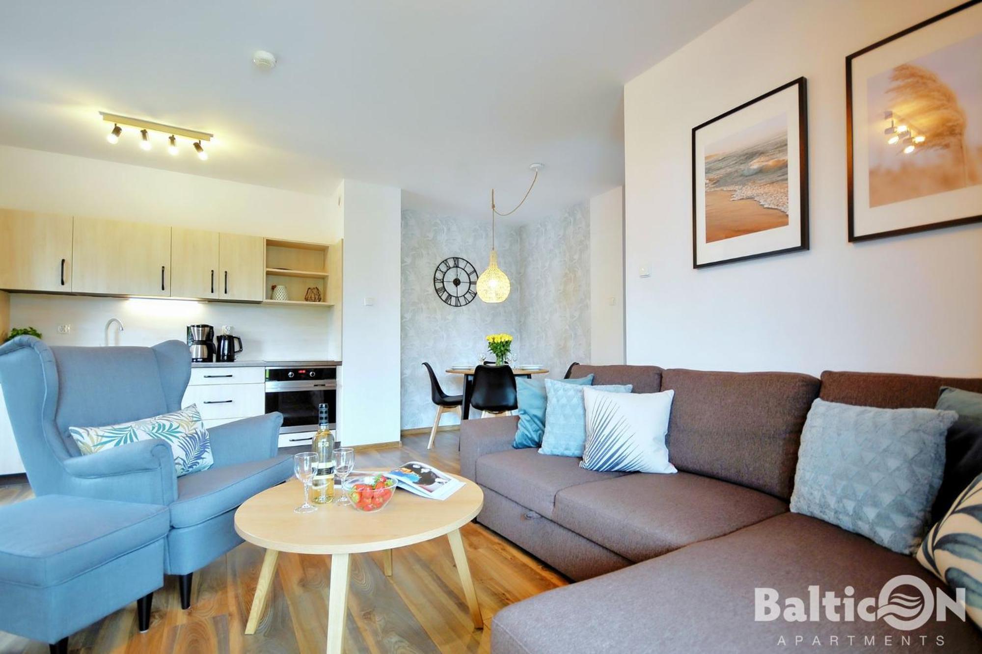 Apartamenty Balticon Polanki - Sauna, Fitness Inclusive - Basen Latem, Pool Im Sommer 코워브제크 객실 사진