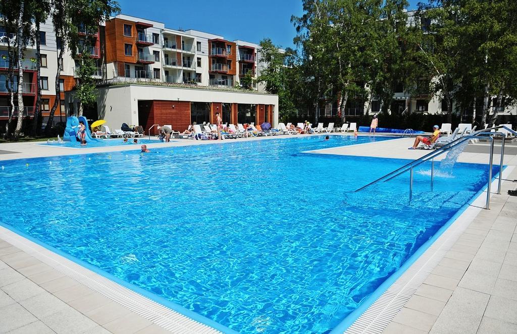 Apartamenty Balticon Polanki - Sauna, Fitness Inclusive - Basen Latem, Pool Im Sommer 코워브제크 외부 사진